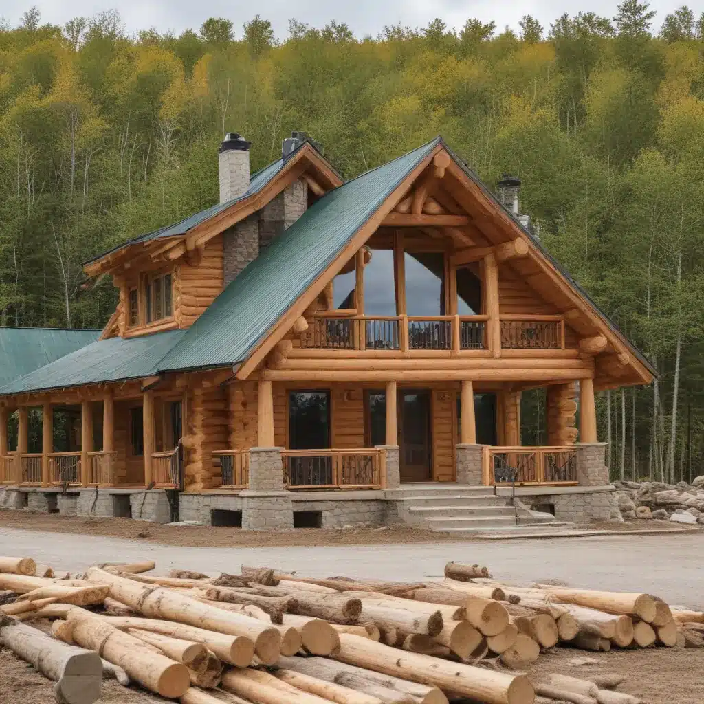 Achieving Energy-Conscious Log Home Construction with Sustainable Strategies