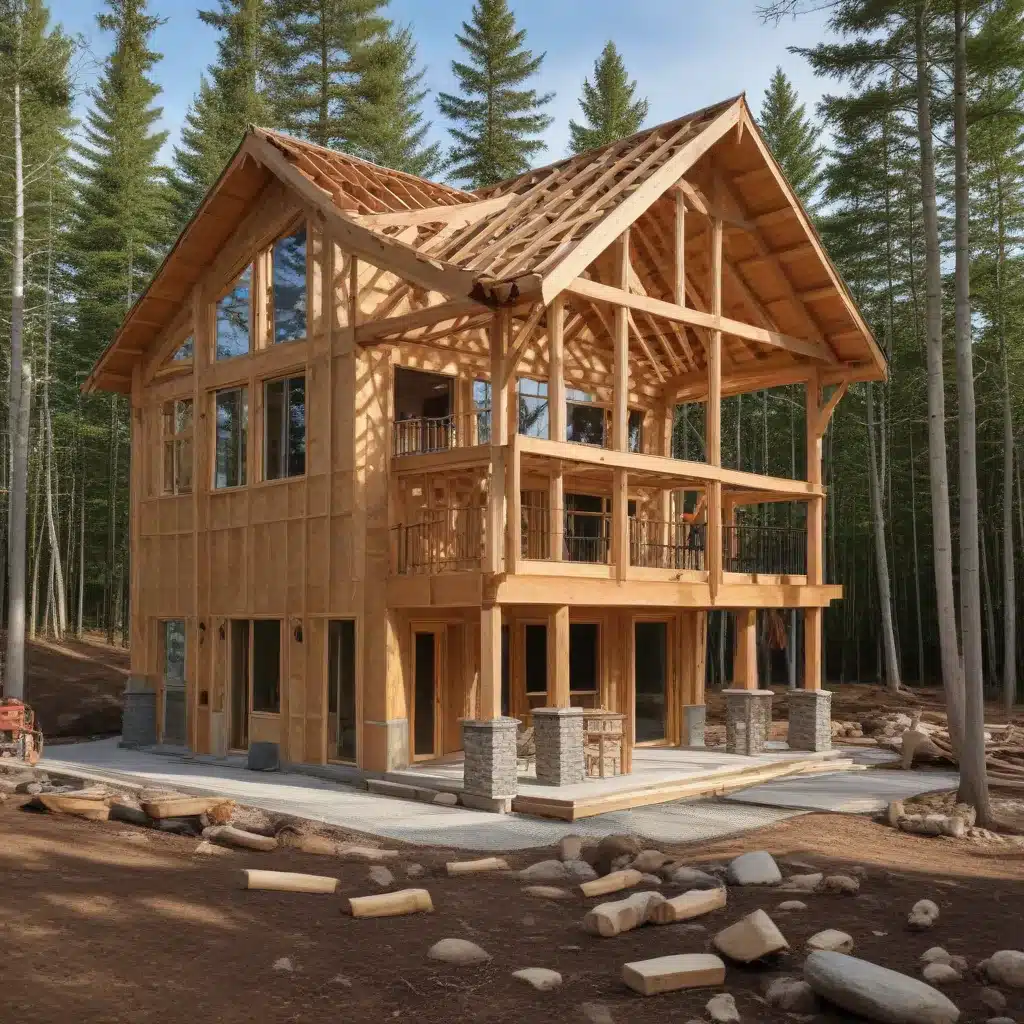 Achieving Net-Zero Emissions in Timber Frame Homes