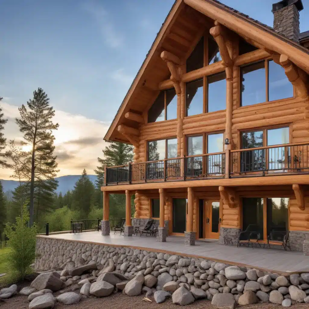 Achieving Net-Zero Energy with Eco-Friendly Log Homes