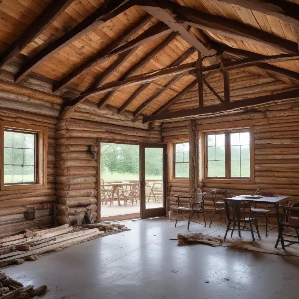 Adaptive Reuse: Transforming Abandoned Structures into Log Homes