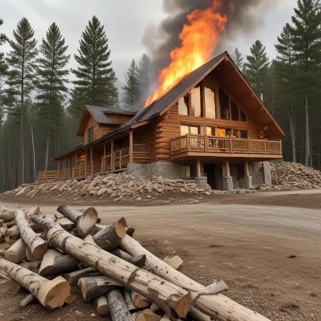 Addressing Wildfire Risks in Log Home Construction