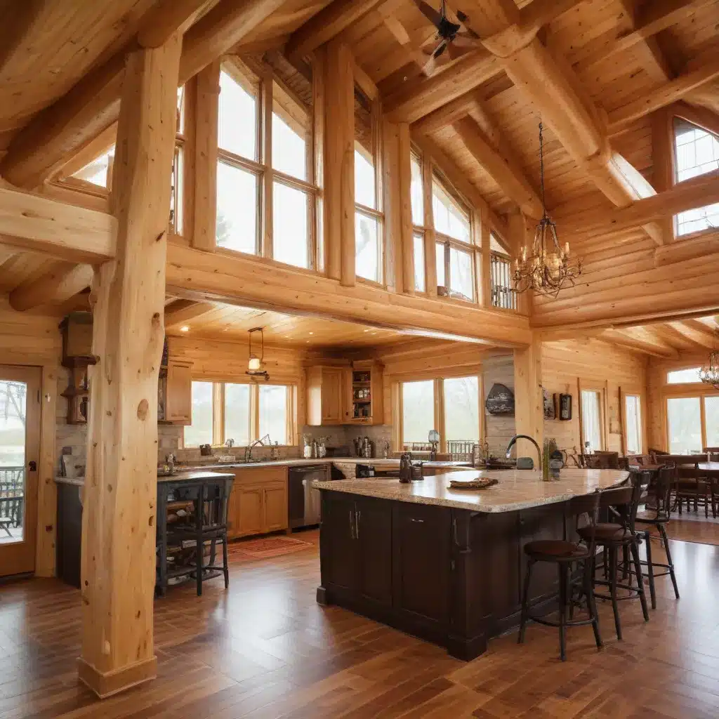 Artistry in Wood: Showcasing Skilled Craftsmanship in Log Home Construction