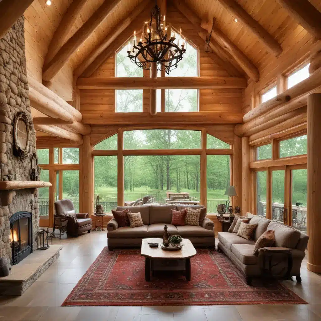 Biophilic Design in Log Home Living