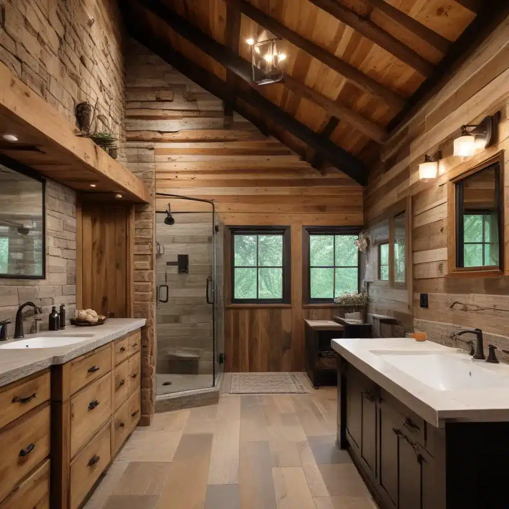 Blending Modern Amenities with Timeless Log Cabin Aesthetics