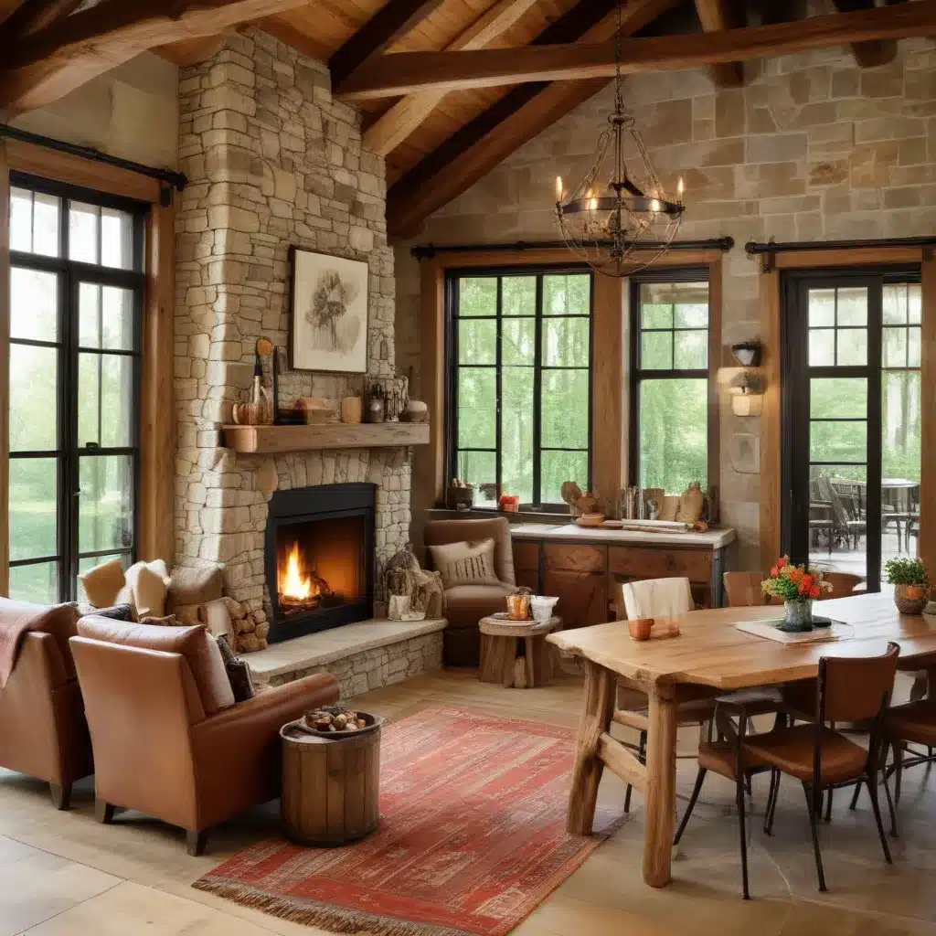 Cabin Chic: Blending Rustic Charm with Contemporary Design Elements