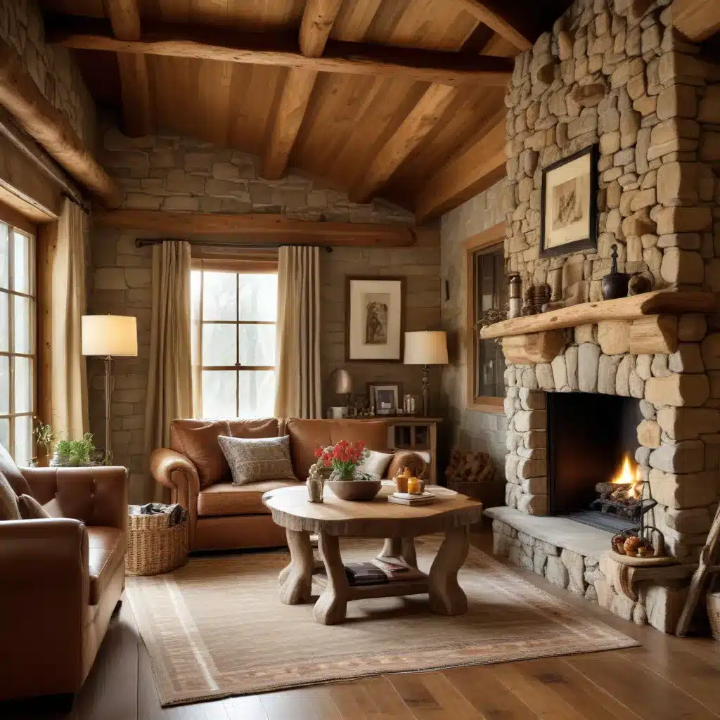 Cabin Chic: Blending Rustic Charm with Contemporary Design Sensibilities