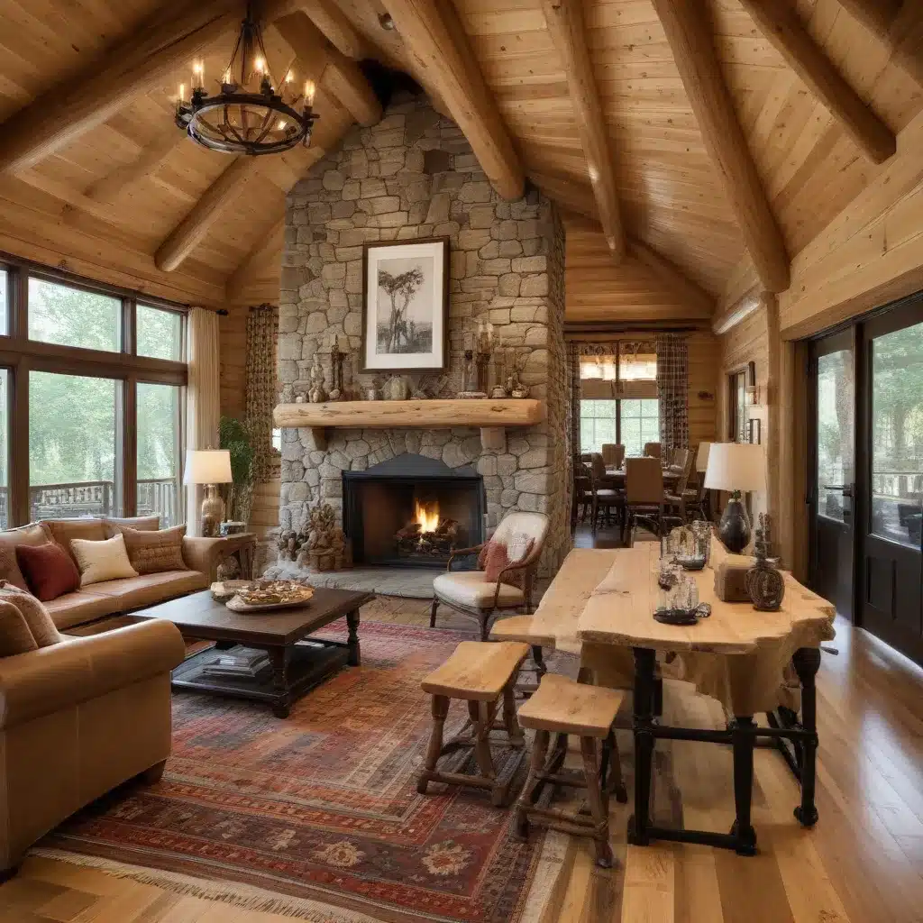 Cabin Chic: Elevating the Log Home with Refined Finishes