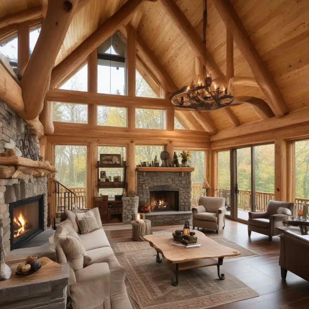 Cabin Getaway: Designing Peaceful Retreats with Log Home Amenities