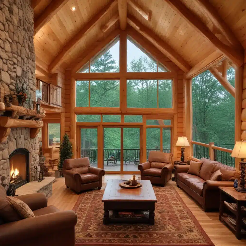 Cabin Getaways: Creating Peaceful Retreats with Breathtaking Log Home Views