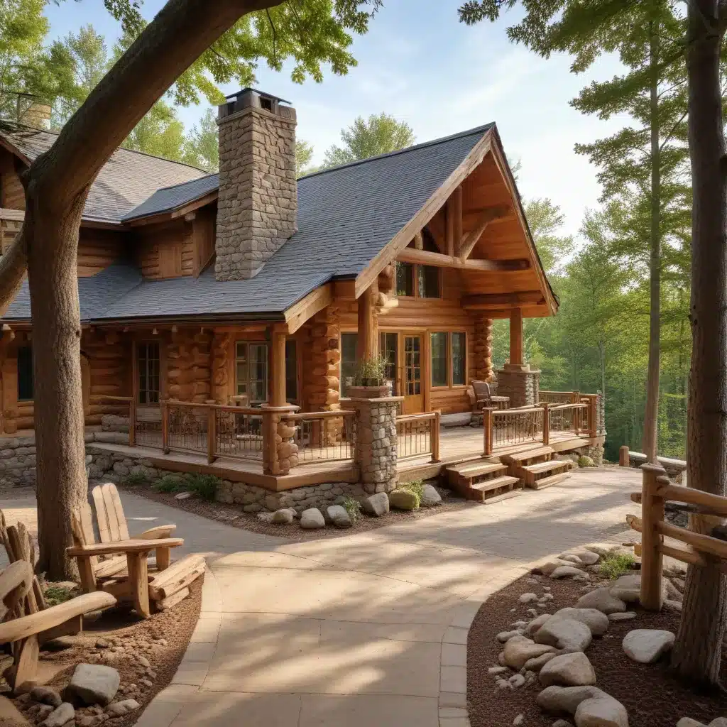 Cabin Getaways: Creating Serene Retreats with Breathtaking Log Home Vistas