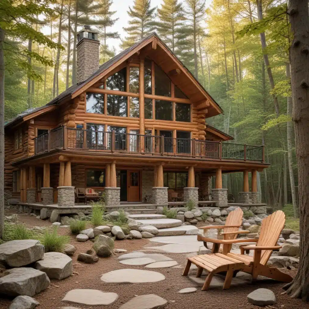 Cabin in the Woods: Designing Peaceful Retreats with Log Homes