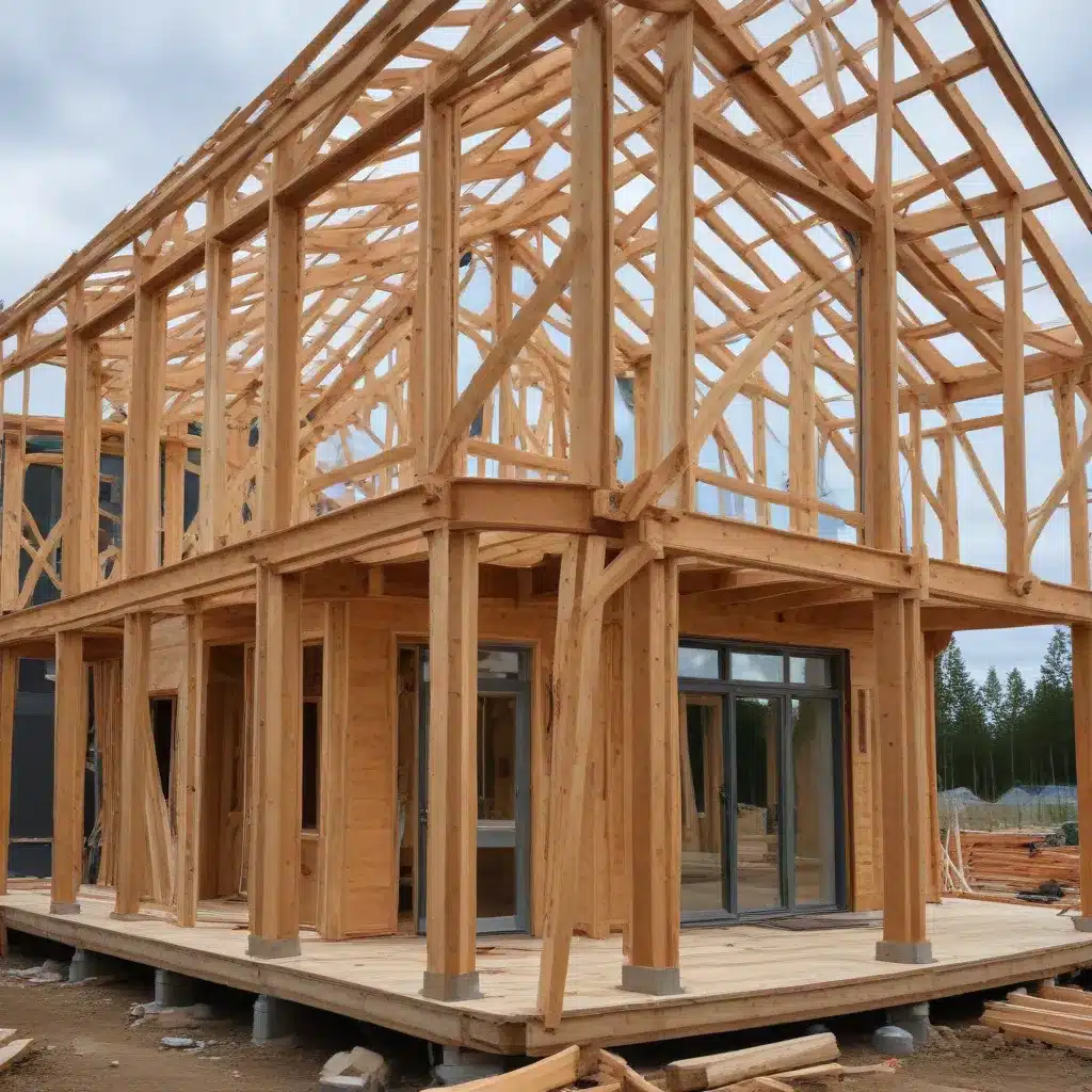 Constructing Net-Zero Emission Timber Frame Residential Havens