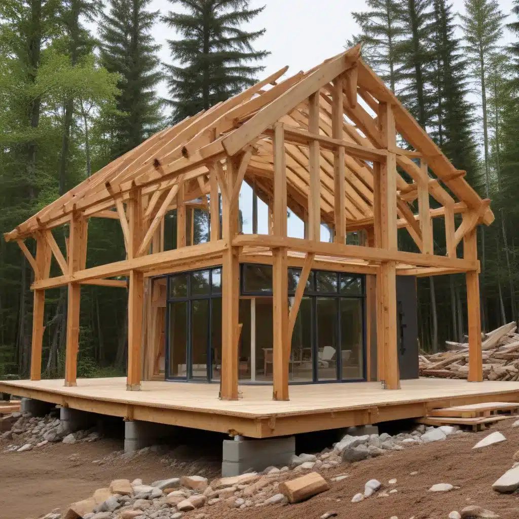 Constructing Net-Zero Emission Timber Frame Residential Sanctuaries