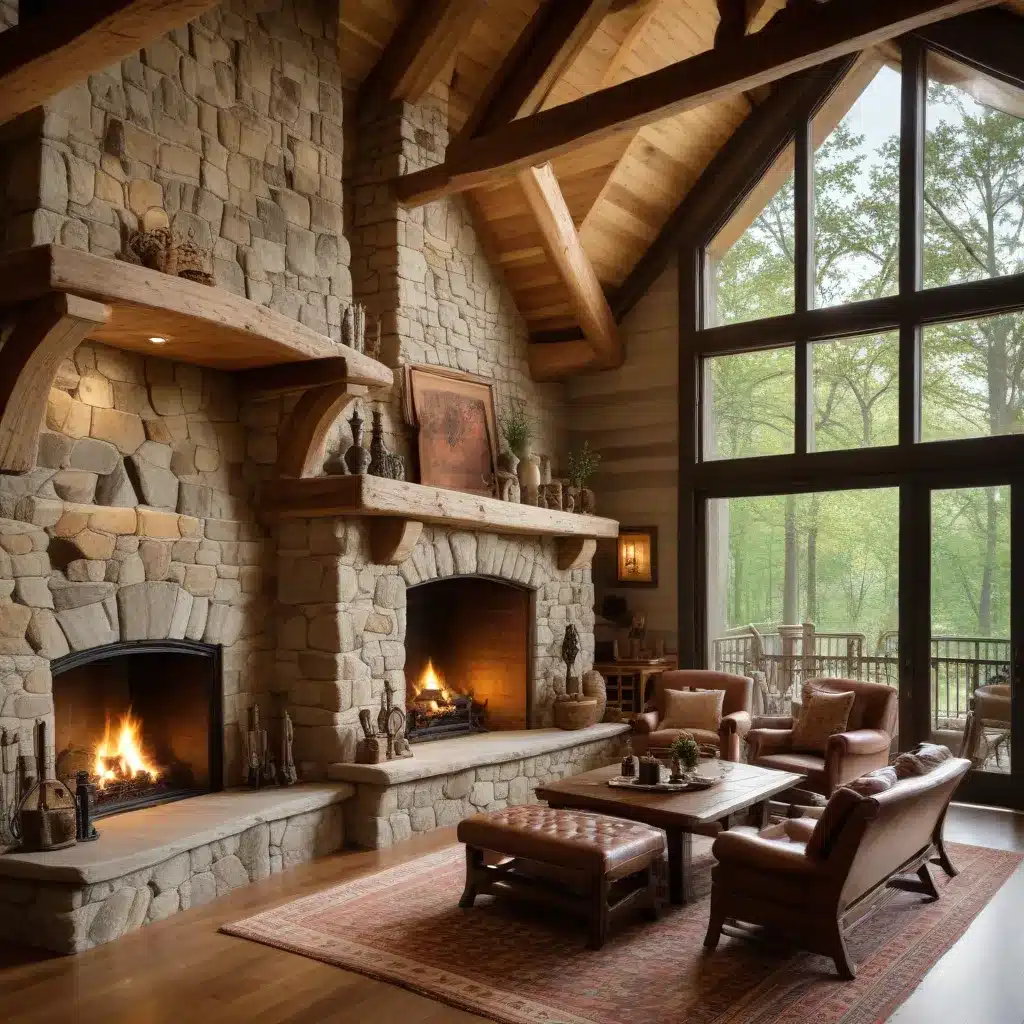 Crafting Cozy Sanctuaries: Rustic Log Home Retreats