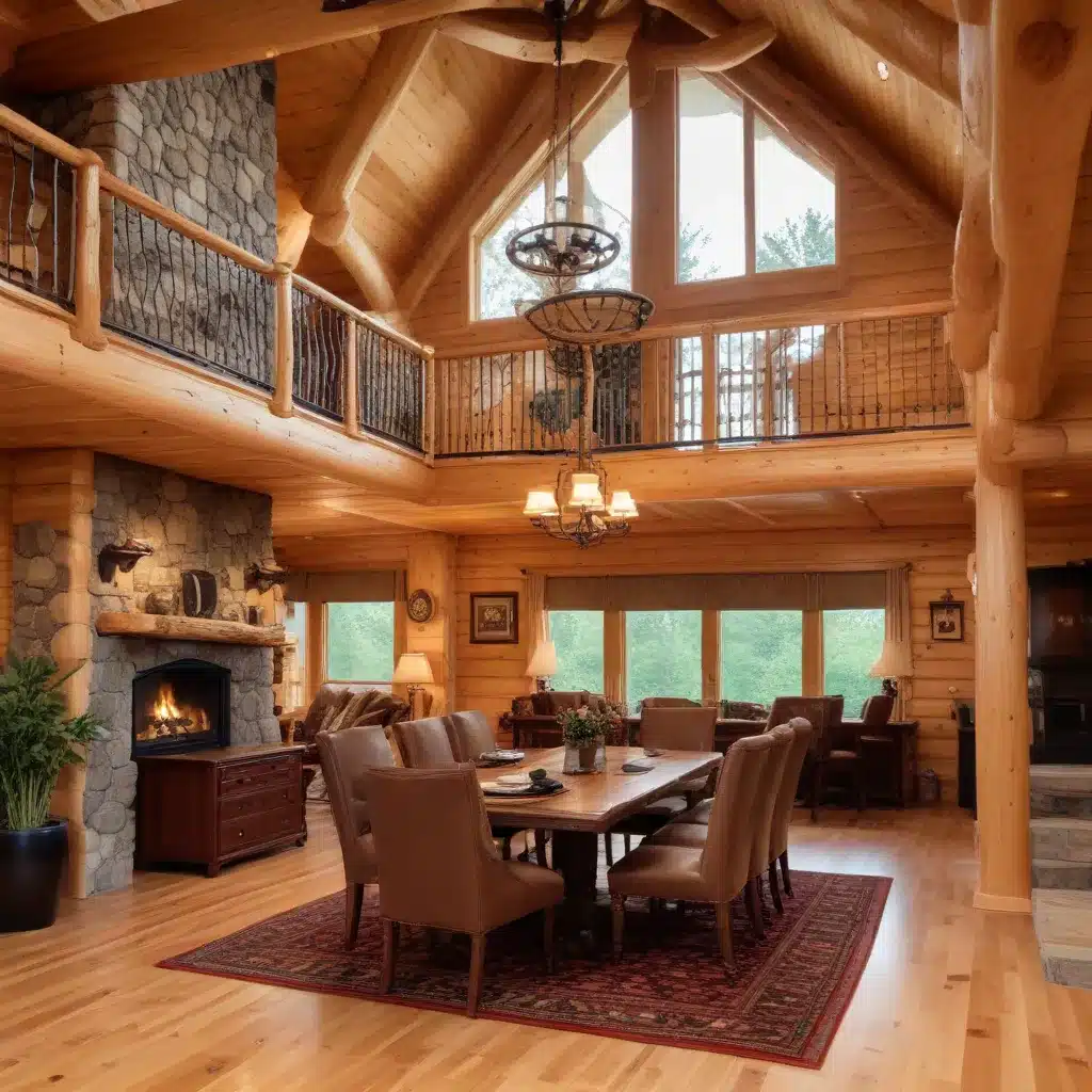 Crafting Custom Log Home Interiors: Personalized Spaces