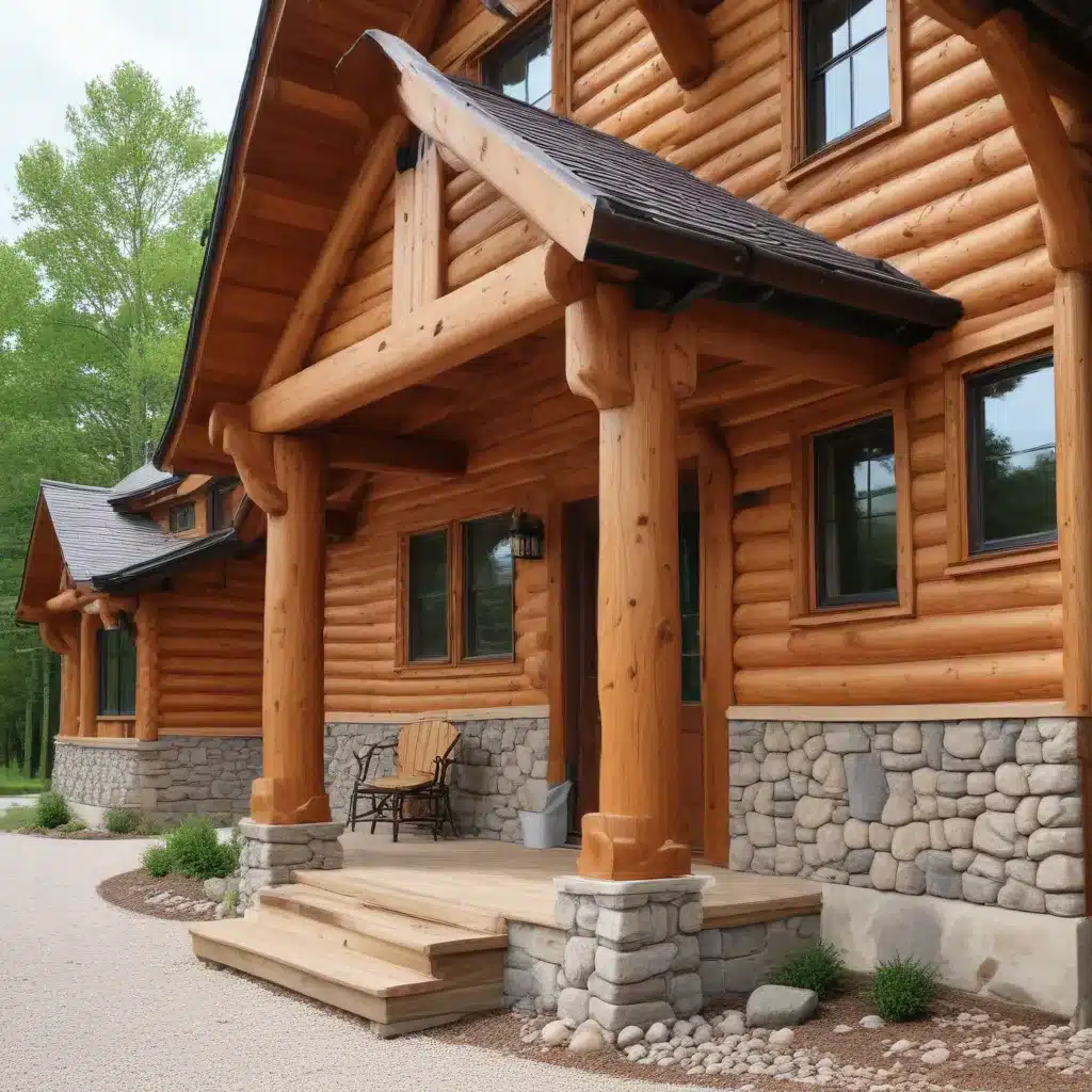 Crafting Durable Log Home Exteriors: Balancing Aesthetics and Function