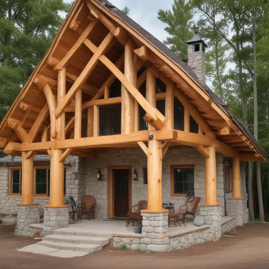 Crafting Timber Frames: Innovative Techniques for Log Home Construction