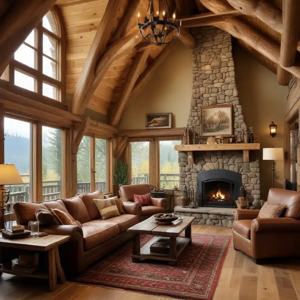 Cultivating Cozy Sanctuaries: Rustic Log Home Retreats