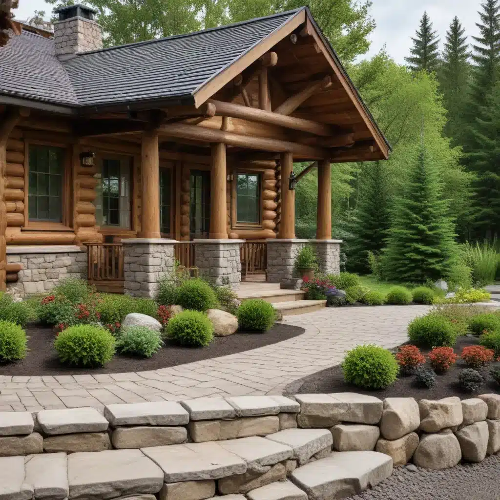 Cultivating Curb Appeal: Landscaping Strategies for Stunning Log Cabins