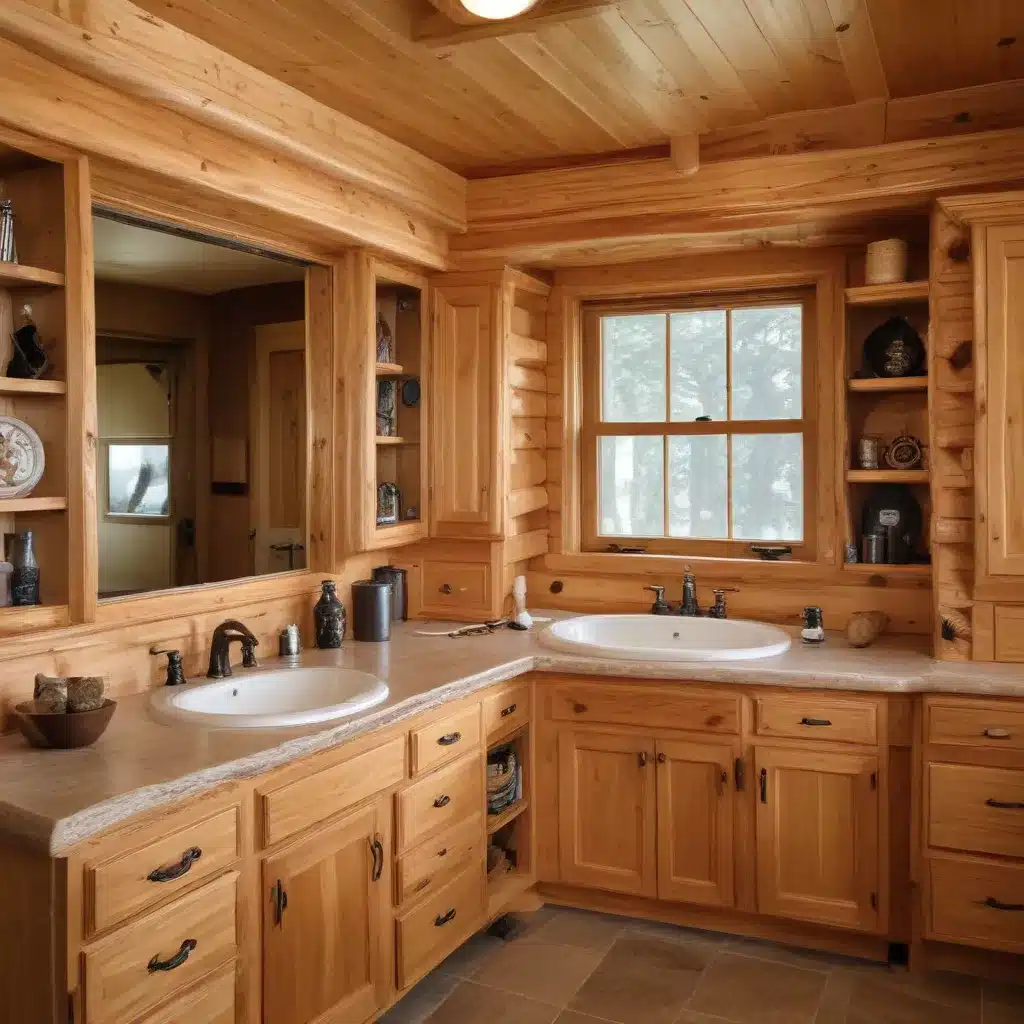 Customizing Log Home Cabinetry and Built-Ins