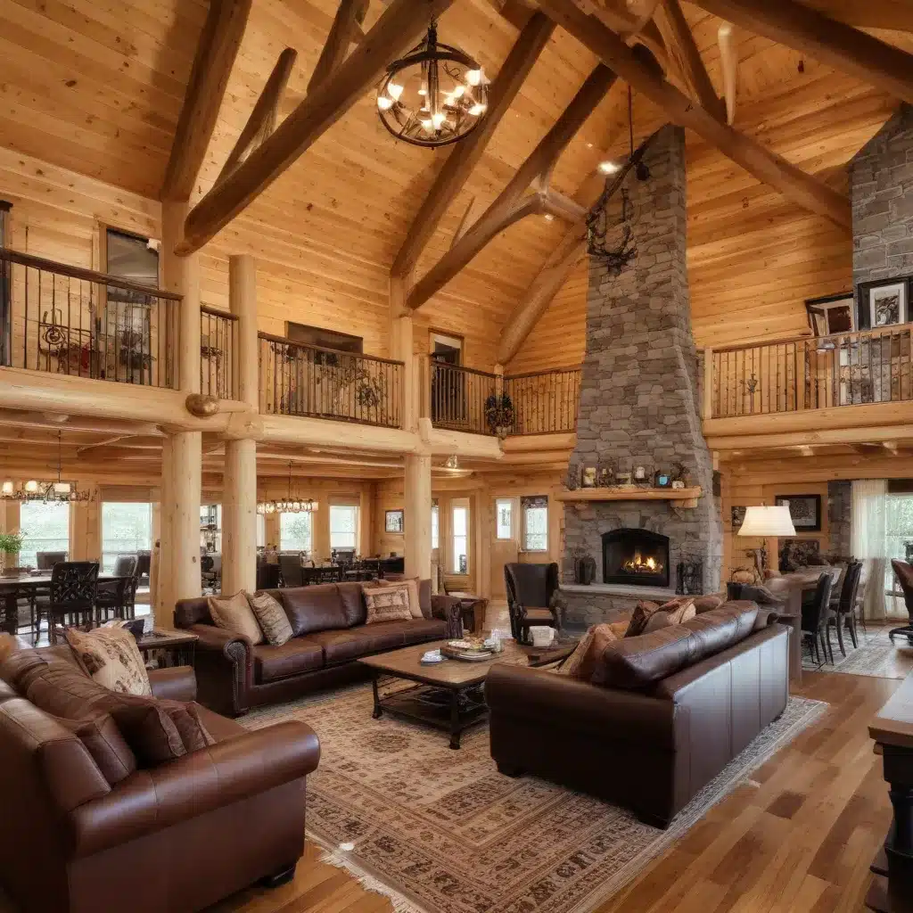 Customizing Log Home Layouts for Open Concept Living