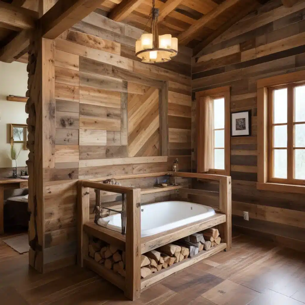 Discovering the Beauty of Reclaimed Wood in Log Cabin Design