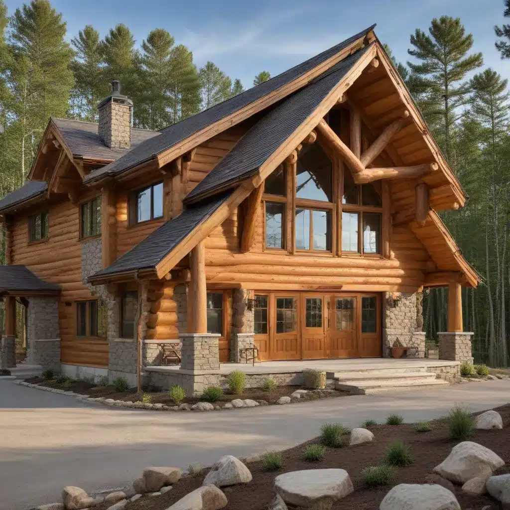 Durability Meets Aesthetics: Crafting Exceptional Log Home Exteriors