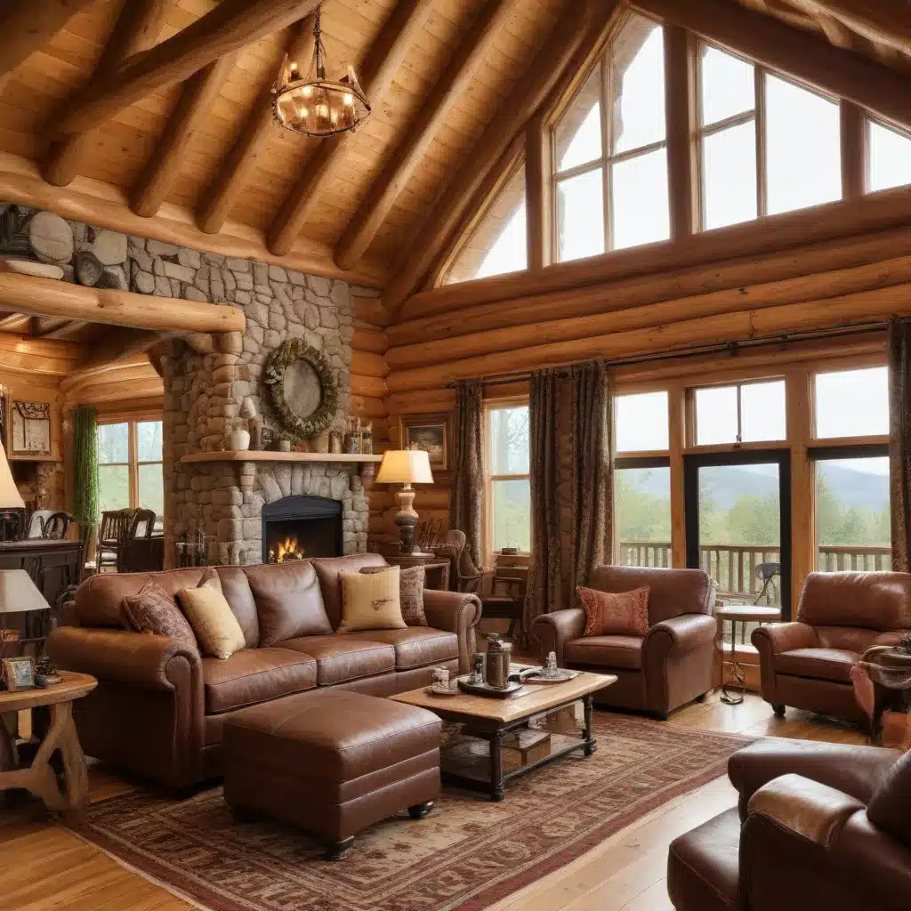 Embracing Rustic Charm: Furnishing Your Log Home Abode