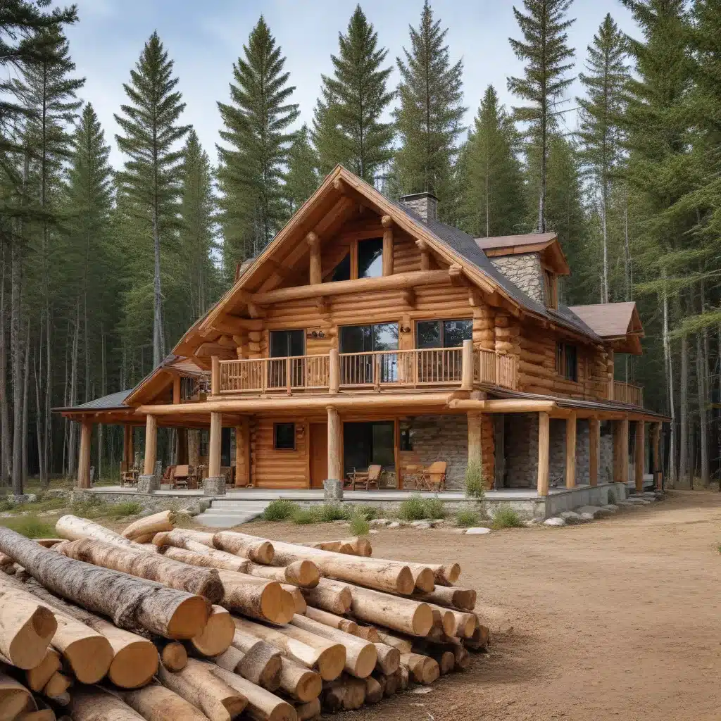 Embracing Sustainable Practices in Constructing Custom Log Cabins