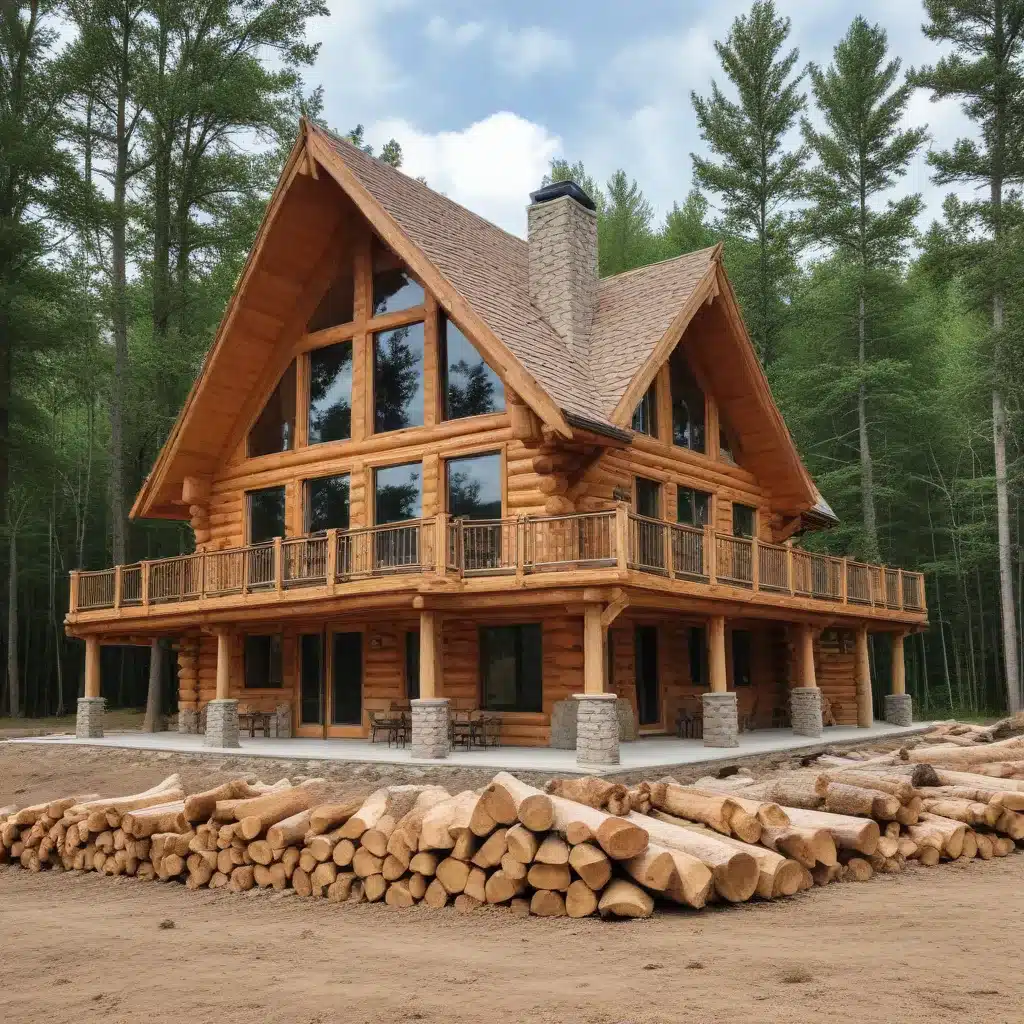 Embracing Sustainable Practices in Custom Log Cabin Construction