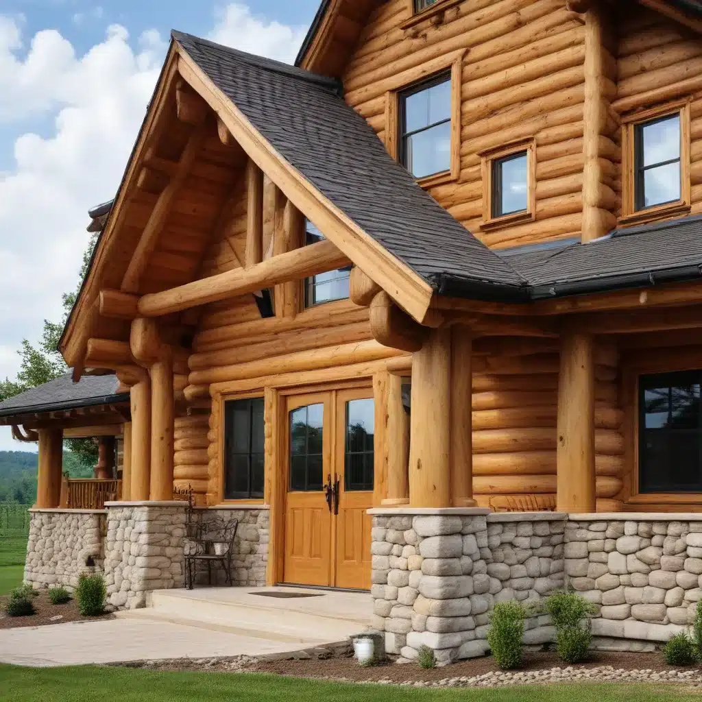 Embracing the Natural Beauty of Log Home Exteriors