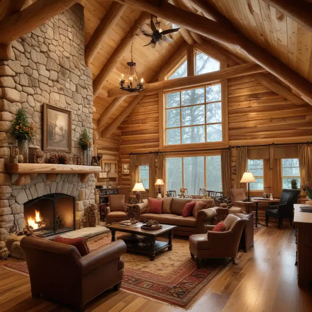 Embracing the Rustic Allure: Enhancing Log Home Interiors