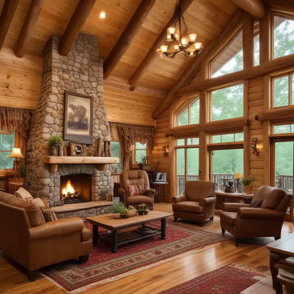 Embracing the Rustic Allure: Furnishing Your Log Home Abode