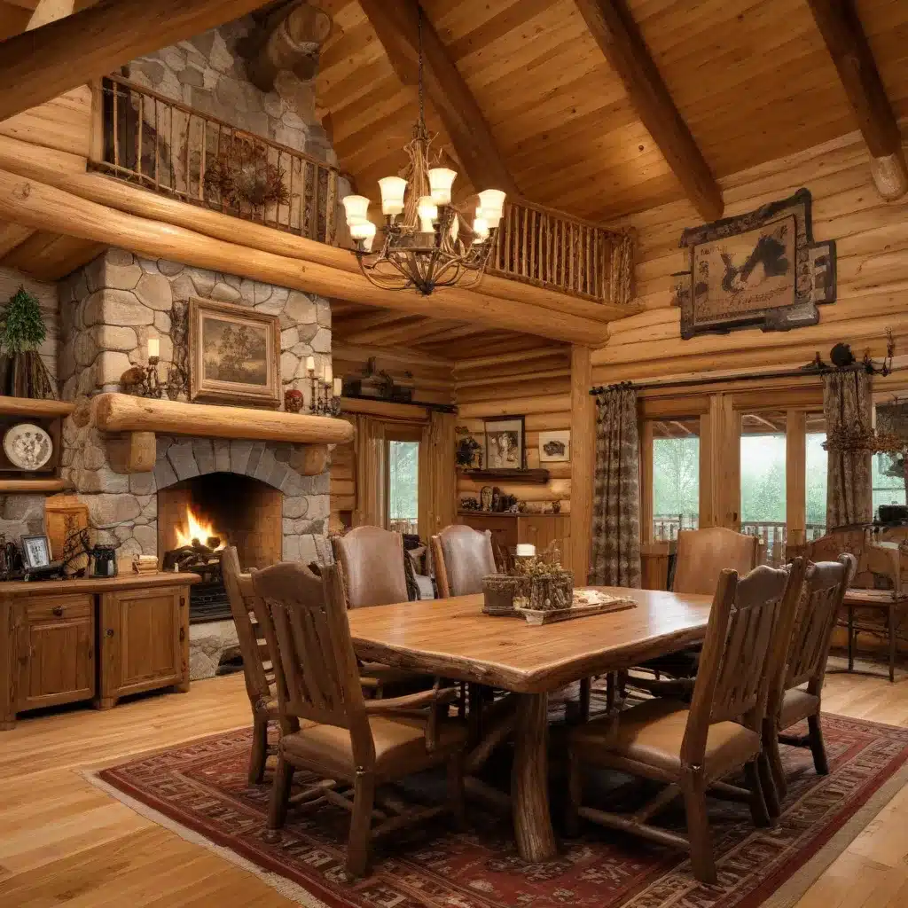 Embracing the Rustic Charm of Log Home Furnishings