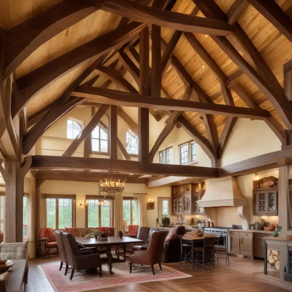 Embracing the Rustic Spirit: Reviving Intricate Timber Frame Architectural Details