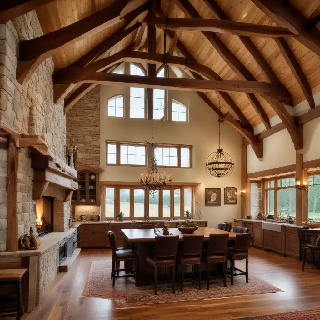 Embracing the Rustic Spirit: Reviving Timber Frame Architectural Accents