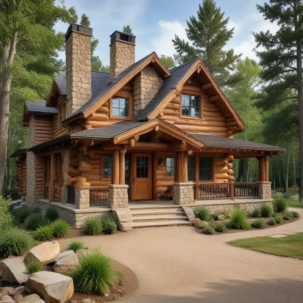 Enhancing Curb Appeal: Captivating Log Cabin Exterior Designs