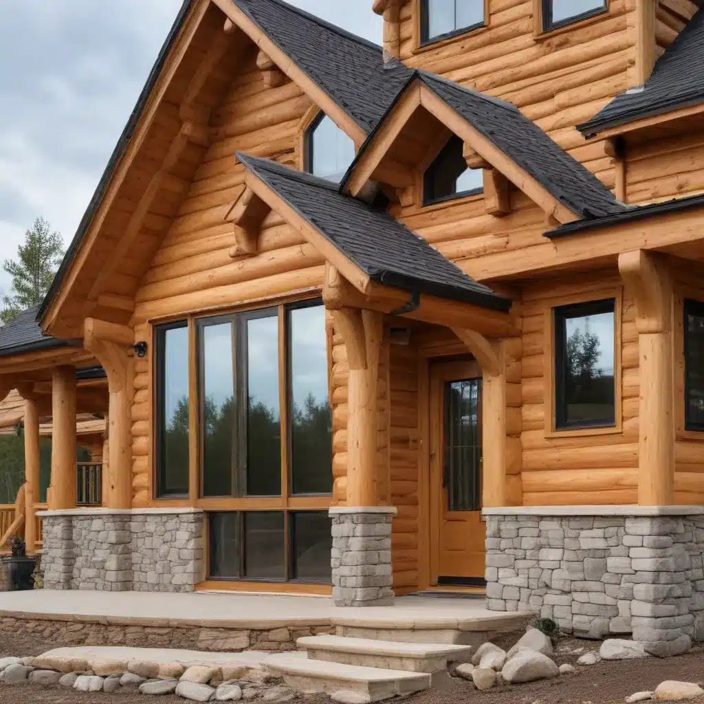 Enhancing Energy Efficiency through Innovative Log Home Siding