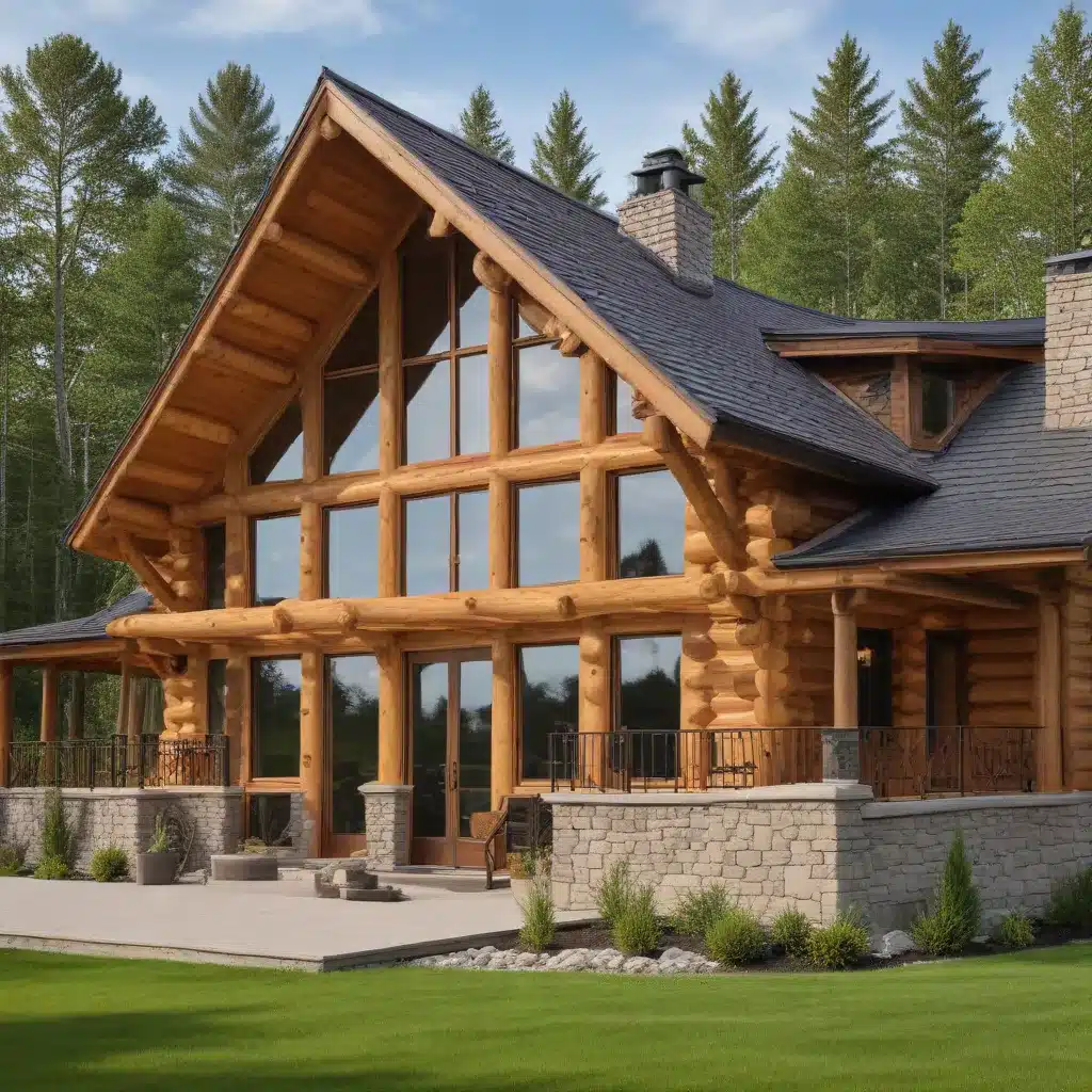 Enhancing Energy Efficiency through Innovative Log Home Windows