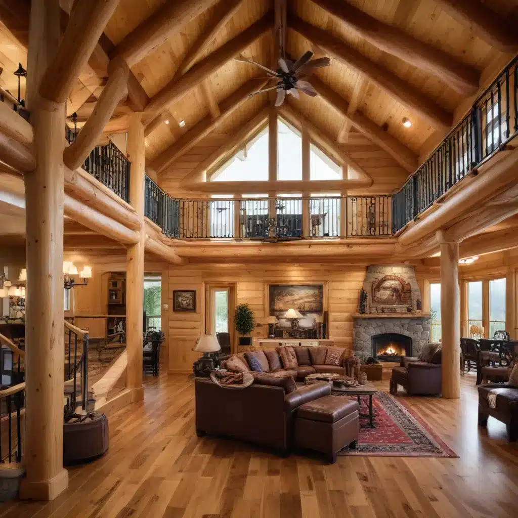 Handcrafted Timber Accents: Elevating Log Home Interiors