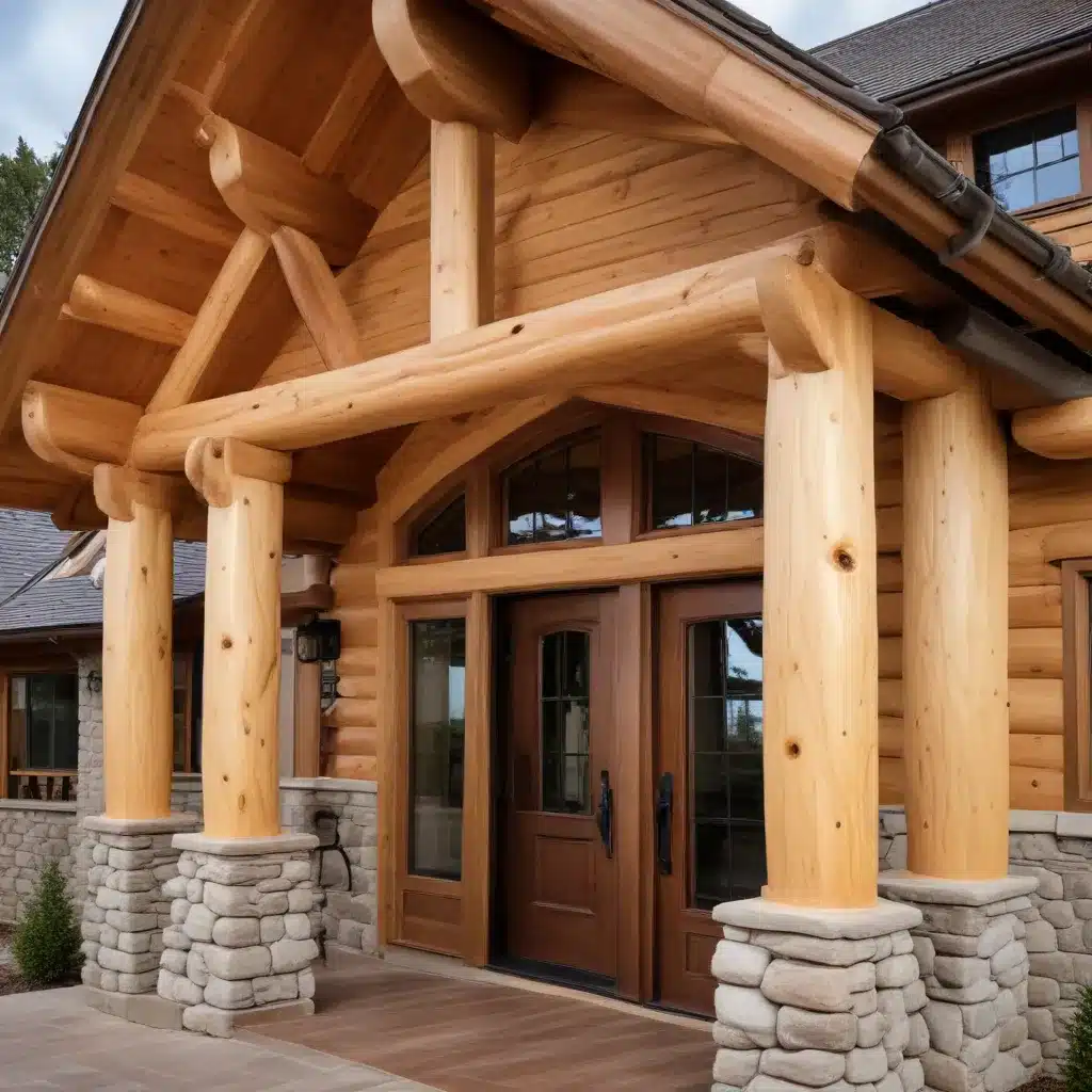 Handcrafted Timber Joinery: Showcasing the Craftsmanship of Log Home Design