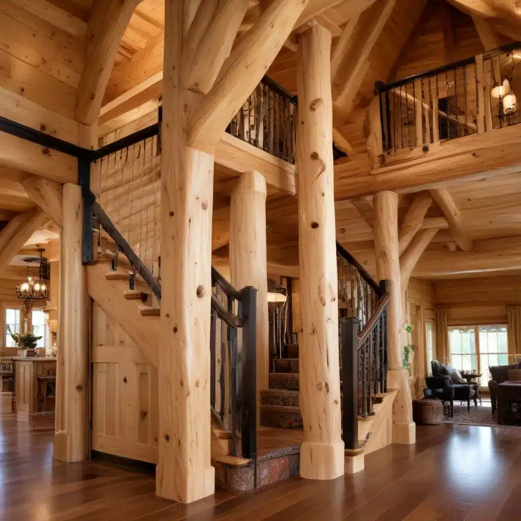 Handcrafted Timber Joinery: Showcasing the Craftsmanship of Log Homes