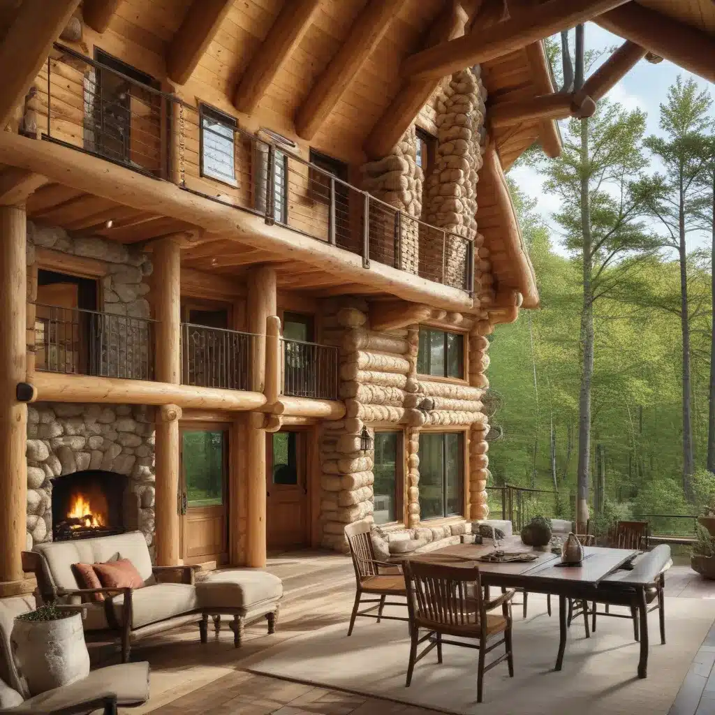 Harmonizing Nature and Technology in Log Cabin Design