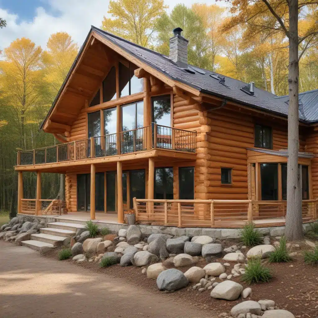 Harnessing Passive Solar Strategies for Energy-Efficient Log Homes