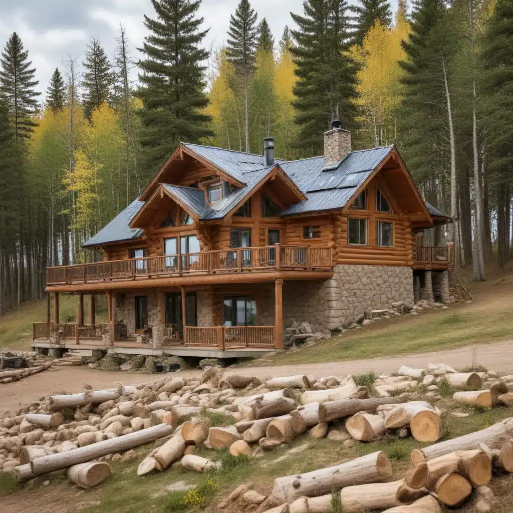 Harnessing Renewable Energy Solutions for Off-Grid Log Homes