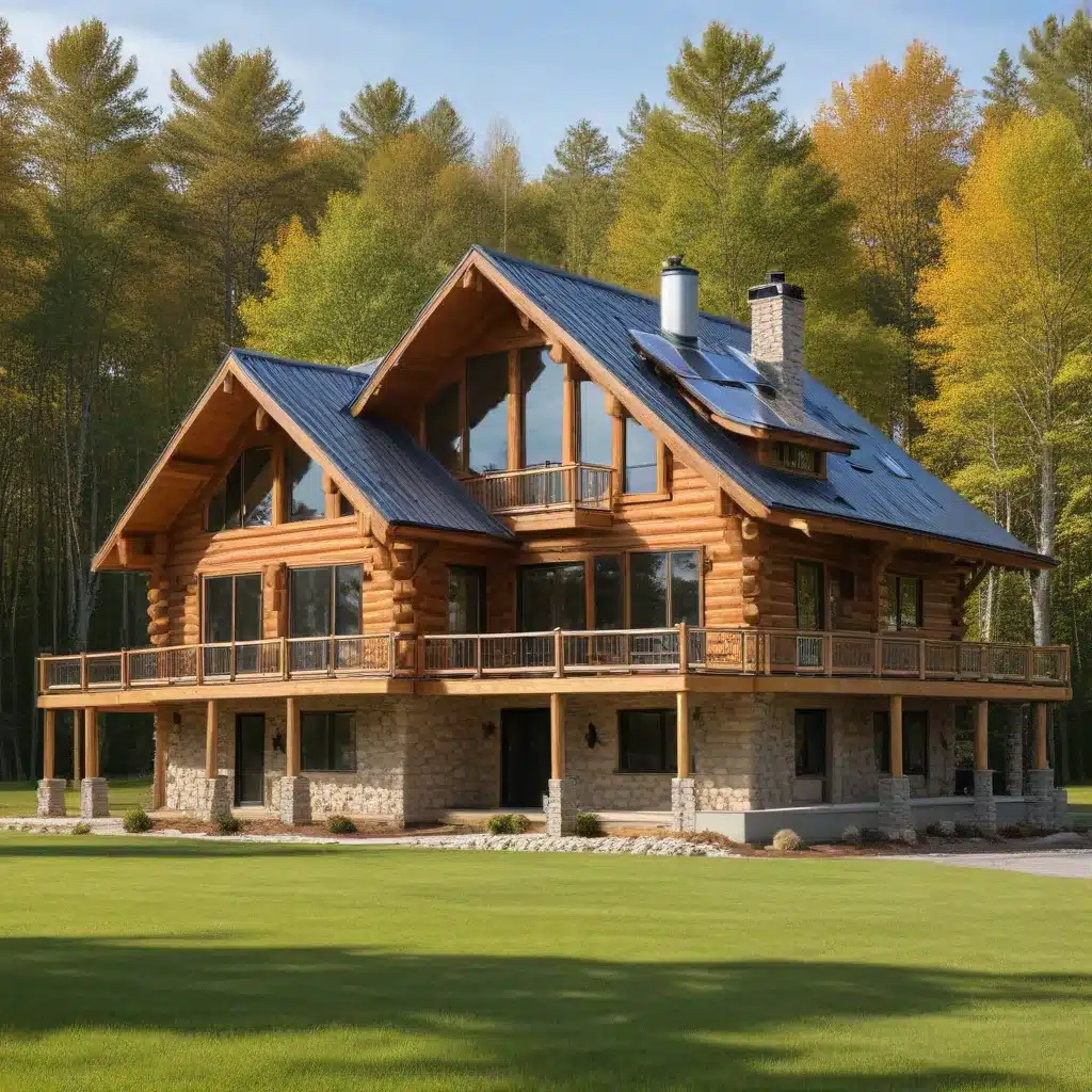 Harnessing Renewable Energy Solutions for Sustainable Log Home Living