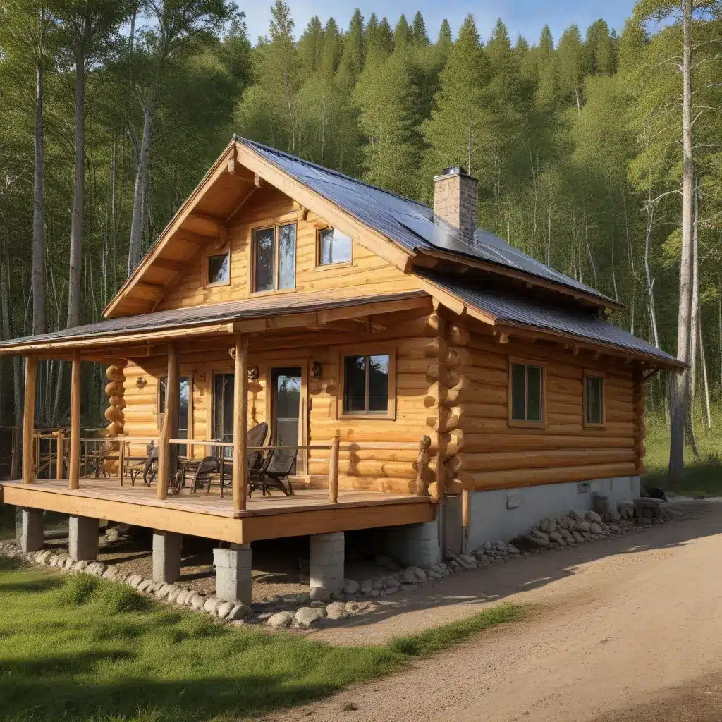 Harnessing Renewable Energy Solutions to Power Off-Grid, Self-Sufficient Log Homes