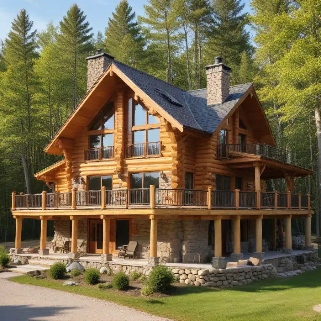 Harnessing Renewable Energy Sources in Eco-Friendly Log Home Design