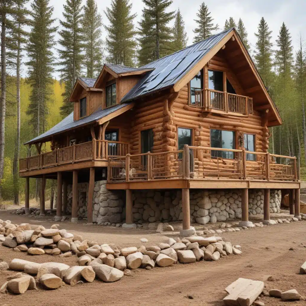 Harnessing Renewable Energy in Off-Grid Log Homes