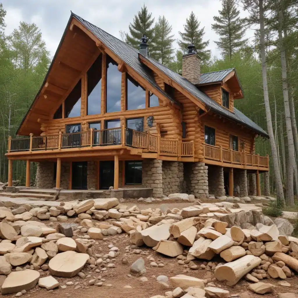 Harnessing Renewable Energy in Sustainable Log Home Builds